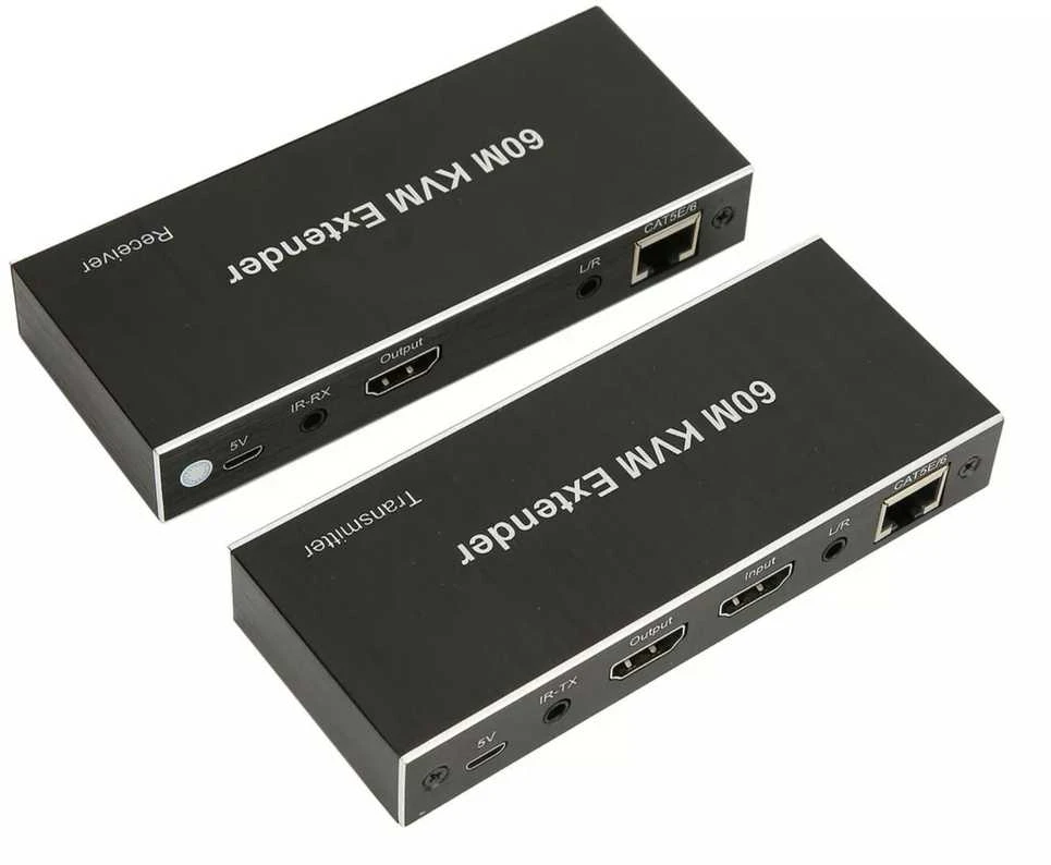 HDMI į LAN keitiklis Spacetronik SPH-HLC55 KVM