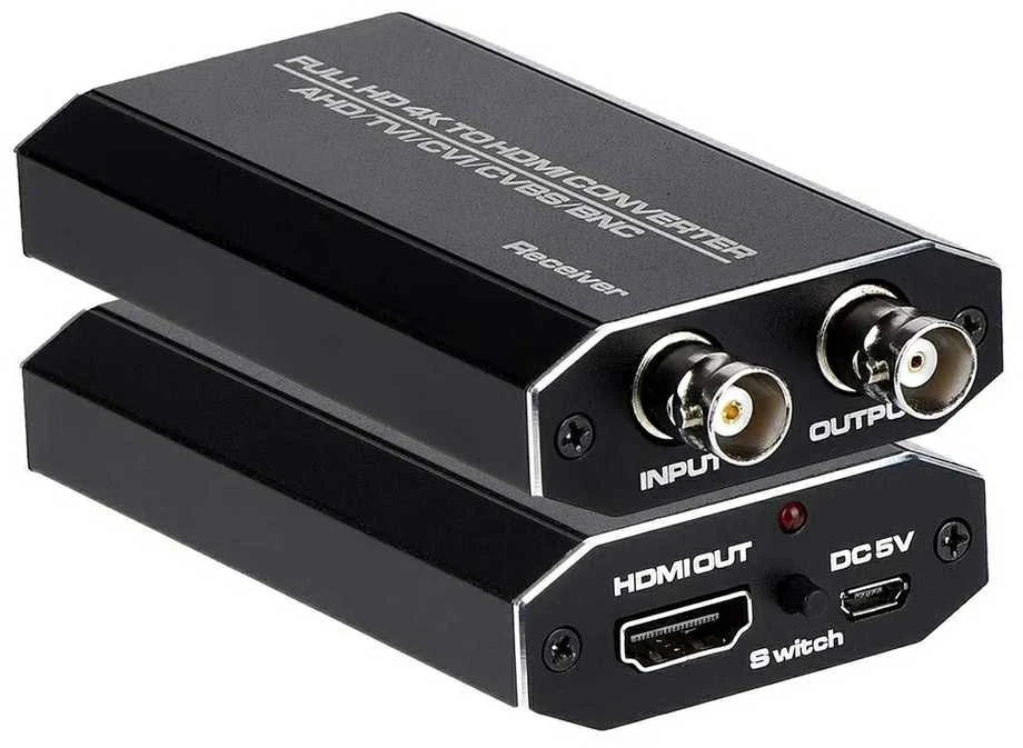 TVI-CVI AHD į HDMI keitiklis Spacetronik SPC-H03