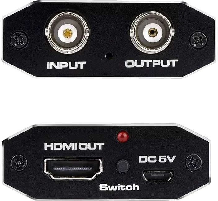 TVI-CVI AHD į HDMI keitiklis Spacetronik SPC-H03