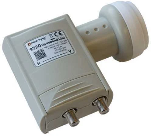 Plačiajuostis LNB H+V Johansson 9720