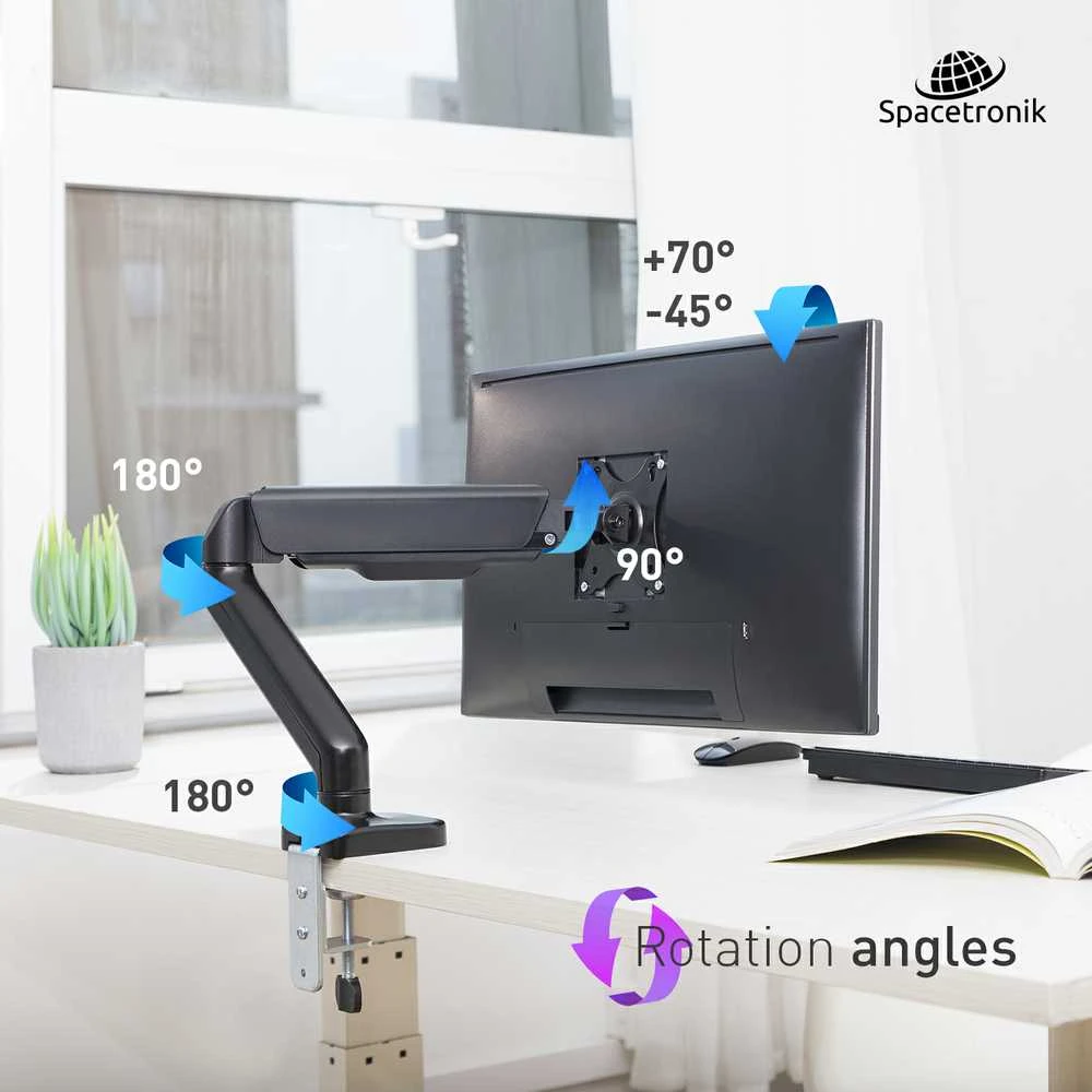 Stalo laikiklis Spacetronik SPA-G110 17–32 colių monitoriams