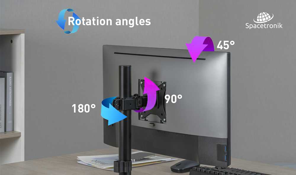 Laikiklis monitora Spacetronik SPA-110 SPA110