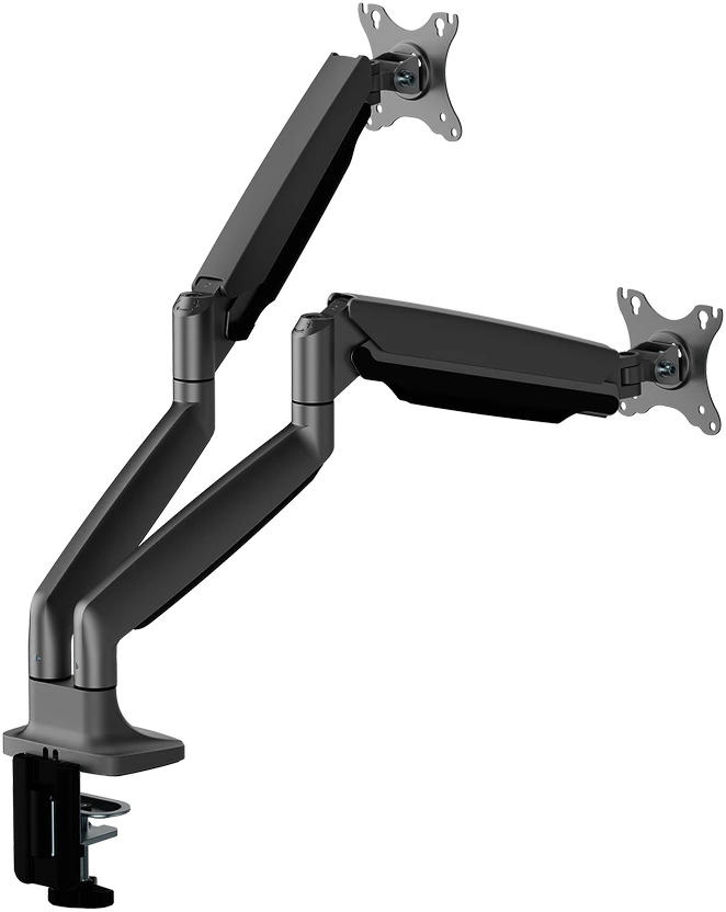 „Spacetronik SPA-S120B SPAS120“ 2 monitorių laikiklis