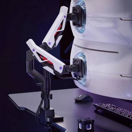 Dviejų monitorių laikiklis Spacetronik SPAH322