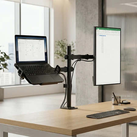 Laikiklis na monitorius i laptop Spacetronik SPA-120 PRO