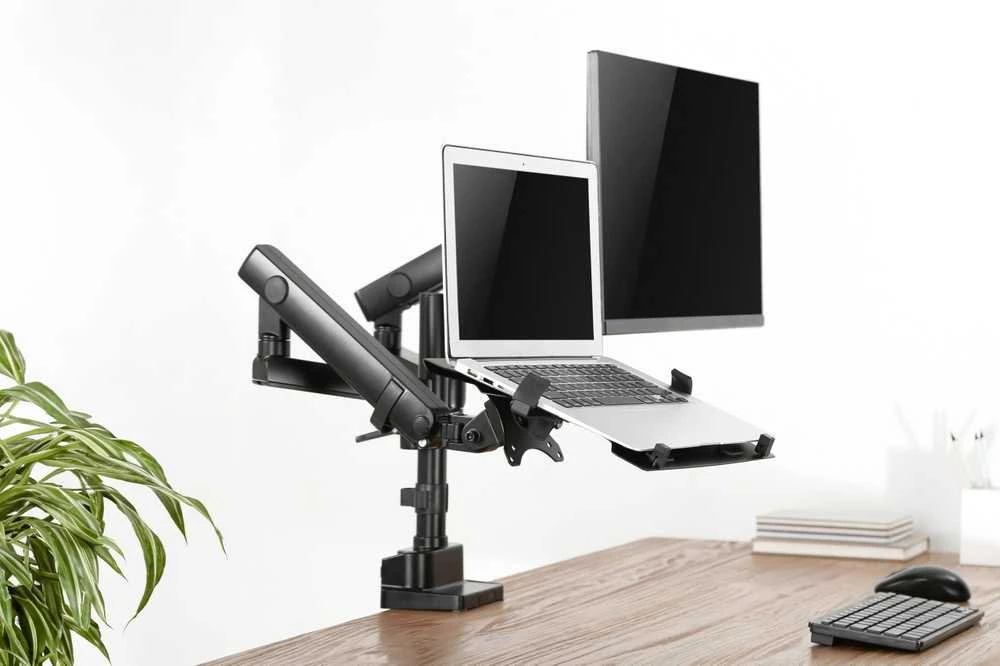 Laikiklis na monitorius i laptop Spacetronik S SPAH121