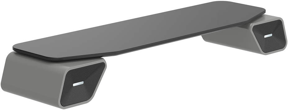 Laikiklis Spacetronik Garso kolonėlių padėklas po monitoriumi SPP142 700