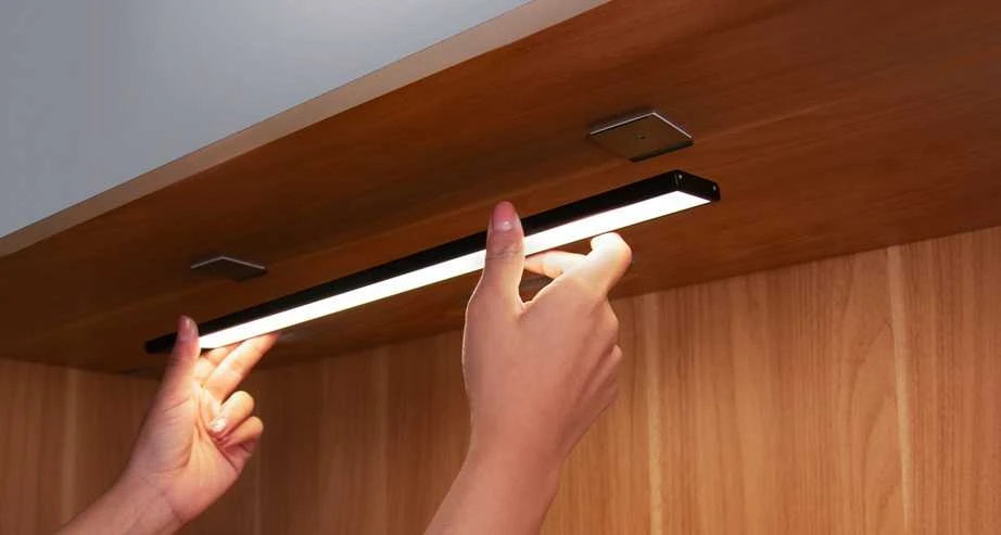 Lubinis šviestuvas Yeelight spintos jutiklinis šviestuvas A20 (20 cm), Juodas | YLBGD-0044 | 1.2 W