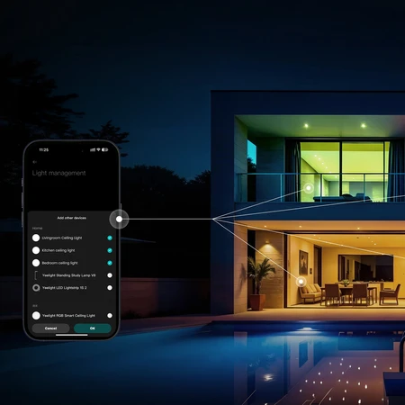 Yeelight Arwen lubinis šviestuvas 600D smart ceiling lamp