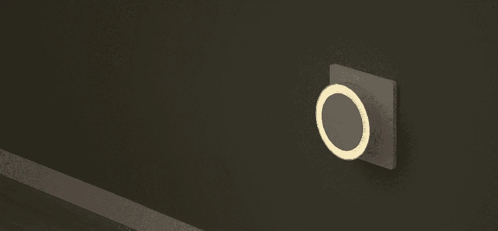 Naktinis šviestuvas Xiaomi Yeelight Plug-in Light Sensor Nightlight 0.5W, 2500K Mi Smart Home