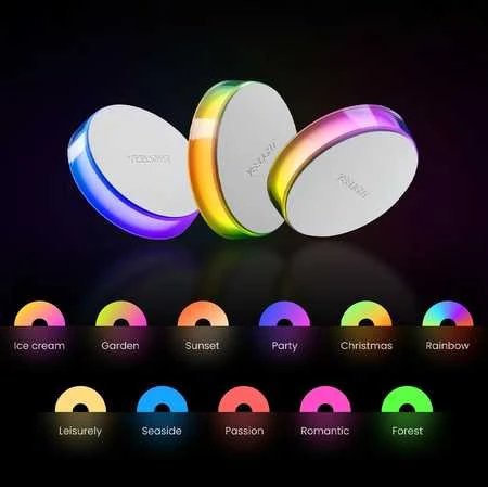 Yeelight Vega RGB naktinė lemputė su judesio jutikliu
