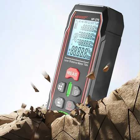 Lazerinis atstumų matuoklis rankinis do 70m Noyafa NF-270