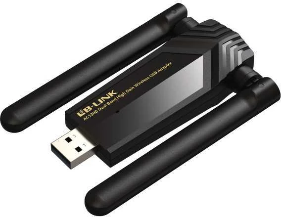 Lb Link Karta jungiama į tinklą USB 3.0 Wi-Fi 5 1300Mbps WDN1300H