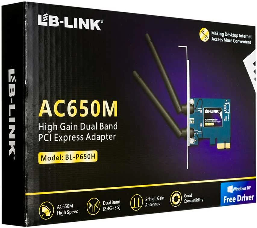 Lb Link Vidinė PCI-E 650 Mbps BL-P650H tinklo plokštė