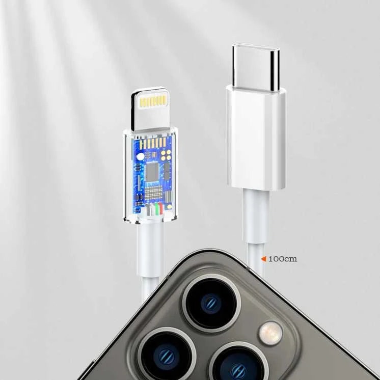 Ldnio USB-C įkrovimo laidas, originalus sertifikatas, skirtas „Apple“