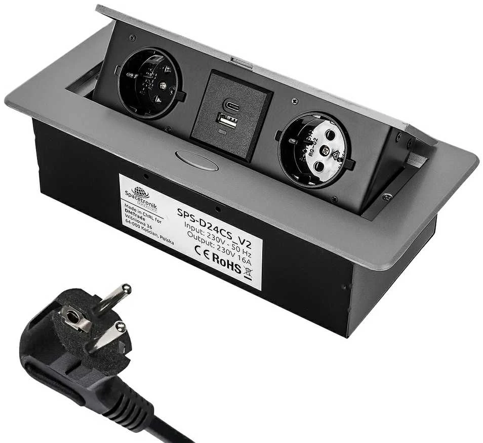 Atidaroma stalviršio lizdas Spacetronik SPS-D24 V2 3