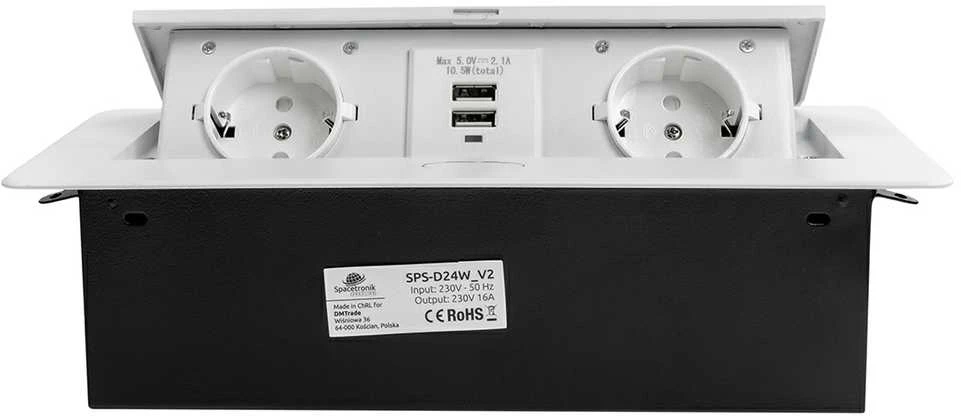Atidaromas stalviršio lizdas Spacetronik SPS-D24 V2 5