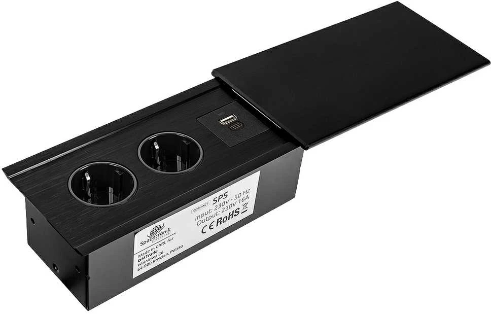 Spacetronik SPS-S24CS V2 COMPACT stalinis lizdas