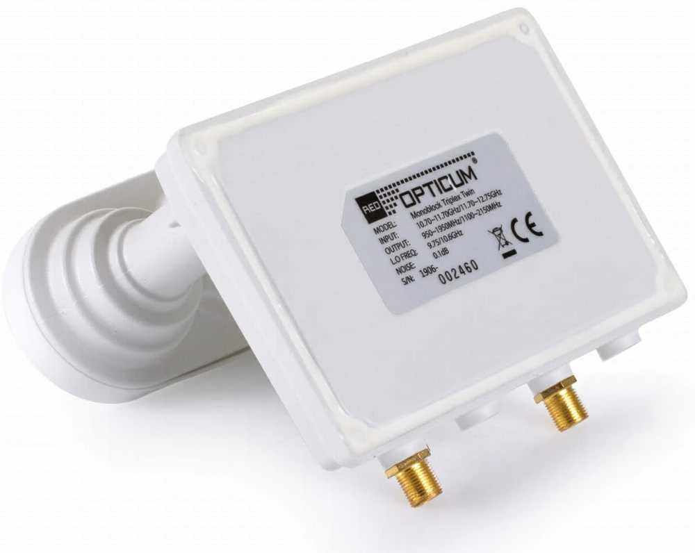 LNB monoblokas, vieno TRIPLEX Opticum ROBUST 3°
