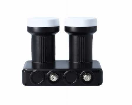 LNB monoblokas dvigubas Opticum LMTP-04H Juodas