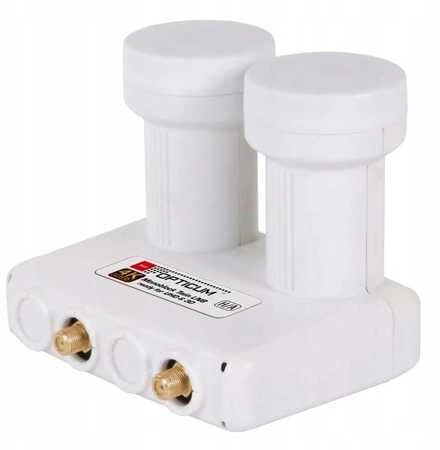 Opticum Monoblock Twin LNB 4K konverteris
