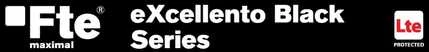 „Konwerter Quad FTE eXcellento“ juodas LTE 0,1 dB