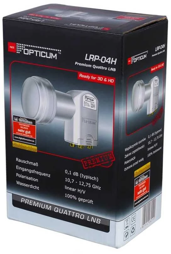 LNB Quatro Opticum LRP-04H Golden Line