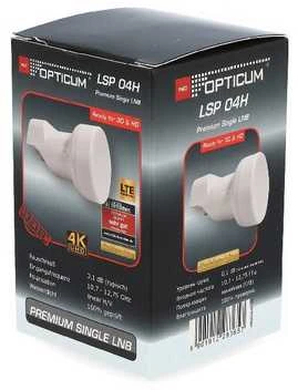 Ax Technology Keitiklis Satelitarny SINGLE Opticum LSP-04H [0064]