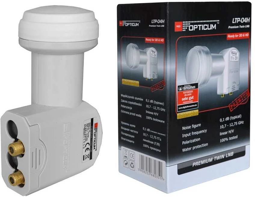 Opticum Konwerter Twin LTP-04H