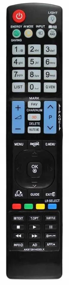 Pilot RTV Lider do LG 3D AKB72914020 (LXP261)