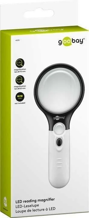 Goobay didinamasis stiklas su LED lempute 41255LED LED
