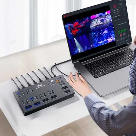 Maišytuvas wideo audio 4xHDMI 1080p60 EZCAP328