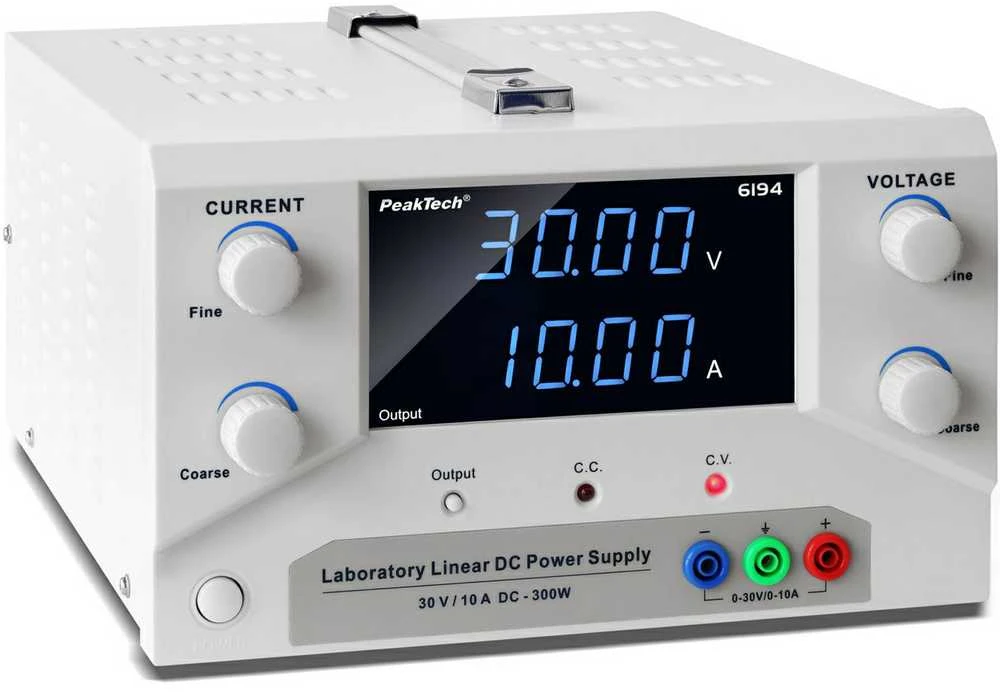 Maitinimo šaltinis laboratoryjny 30V 5A PeakTech 6194