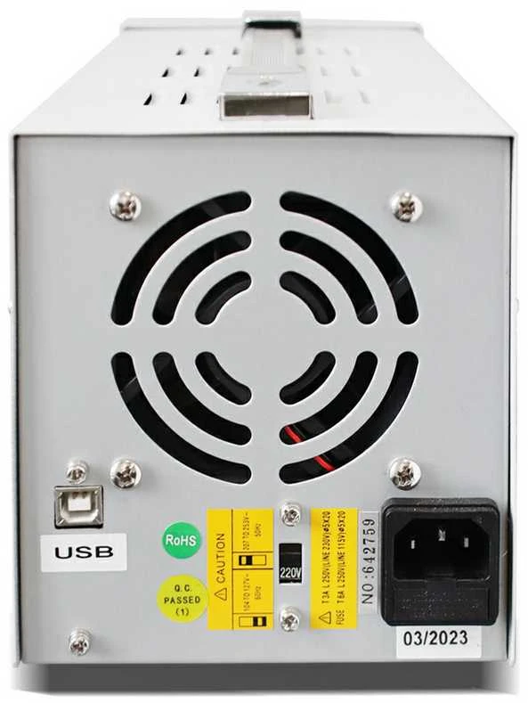 60V 2.5A PeakTech 6172 USB laboratorinis maitinimo šaltinis