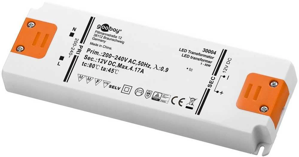 Goobay LED Maitinimo šaltinis 12V 50W