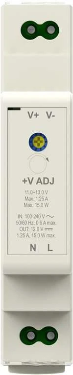 Maitinimo šaltinis na szynę DIN Goobay 12V 1.25A 15W IP20