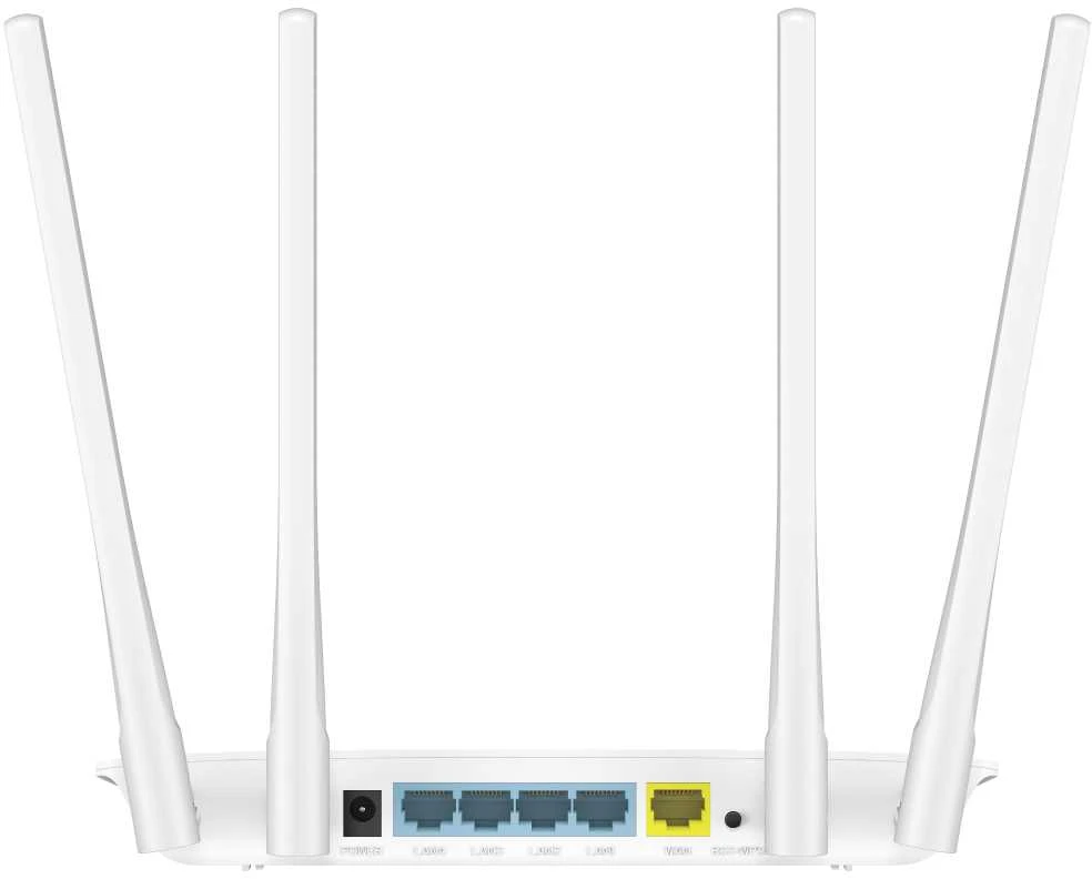 Belaidis Maršrutizatorius - Cudy WR1200 Dual-band 867 Mbit/s Greitas Ethernet 4 Antenos Baltas