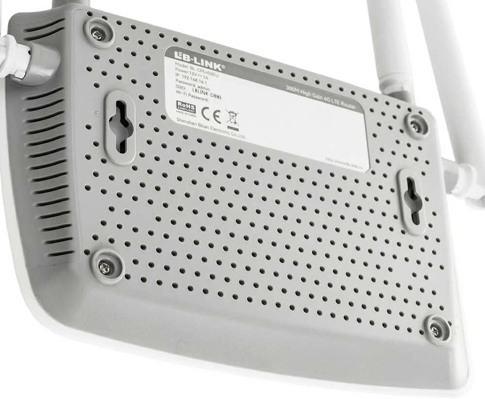 Maršrutizatorius 4G LTE Wi-Fi N300 LB-Link BL-CPE450EU SIM