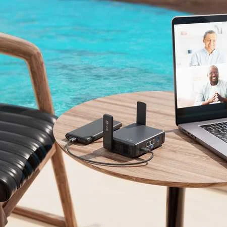 Allnet Maršrutizatorius mini 2.5G Wi-Fi 7 VPN GL-iNet Slate 7