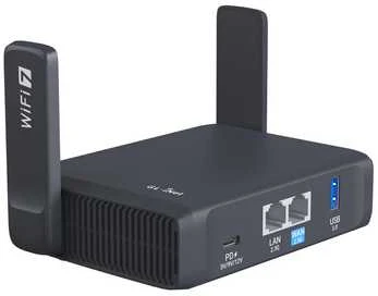 Allnet Maršrutizatorius mini 2.5G Wi-Fi 7 VPN GL-iNet Slate 7