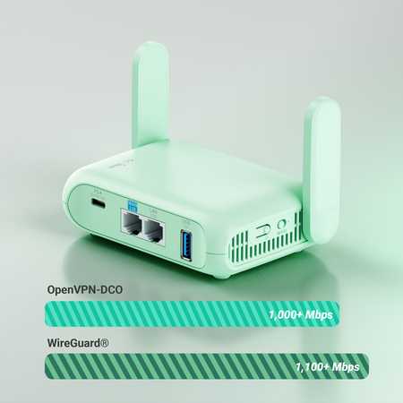 GL.iNet Beryl 7 Wi-Fi 7 Maršrutizatorius