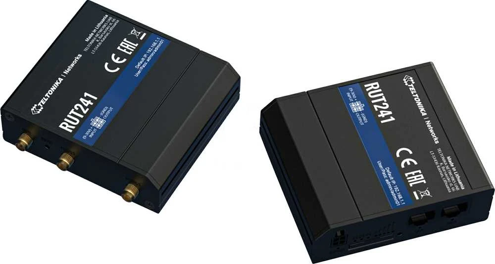 Šakotuvas TELTONIKA IOT ROUTER RUT241 2XLTE