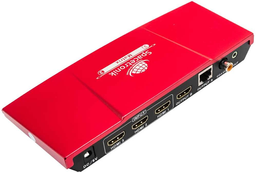 Matricos ilgintuvas HDMI 3/2 Spacetronik SPH-M32EHQ