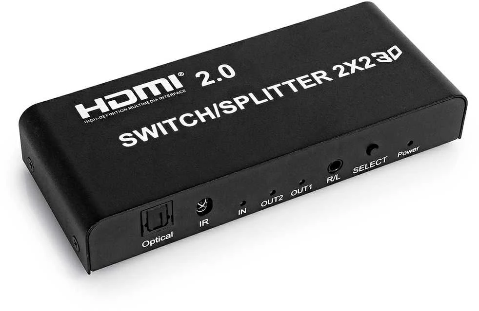 Matrix HDMI 2/2 Spacetronik SPH-M221 4K 60Hz