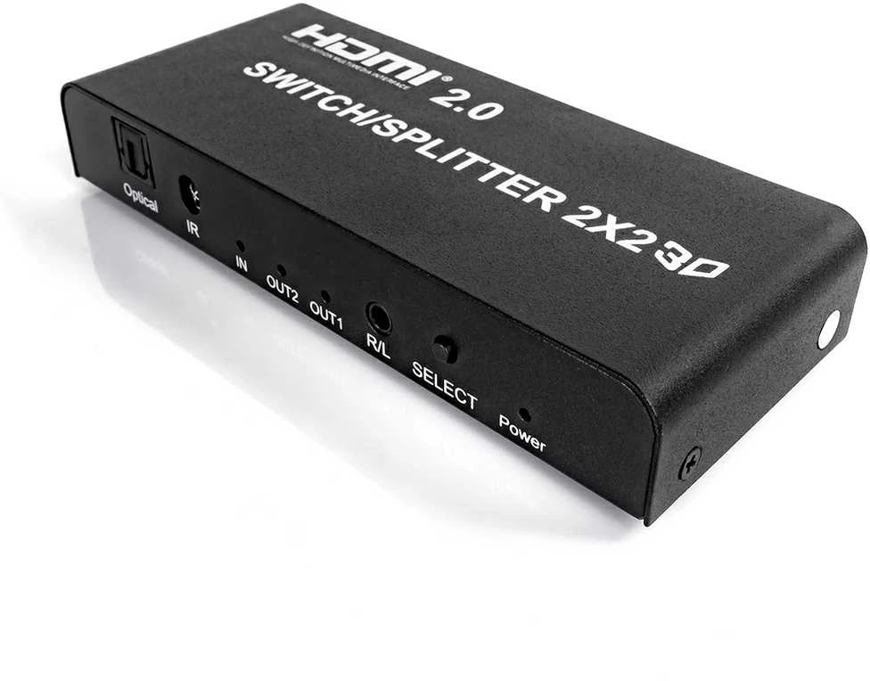 Matrix HDMI 2/2 Spacetronik SPH-M221 4K 60Hz