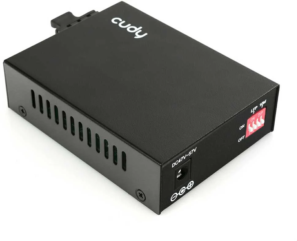 Konverteris Cudy MC100GSA-20P (RJ45 į SFP, 1Gb, PoE)