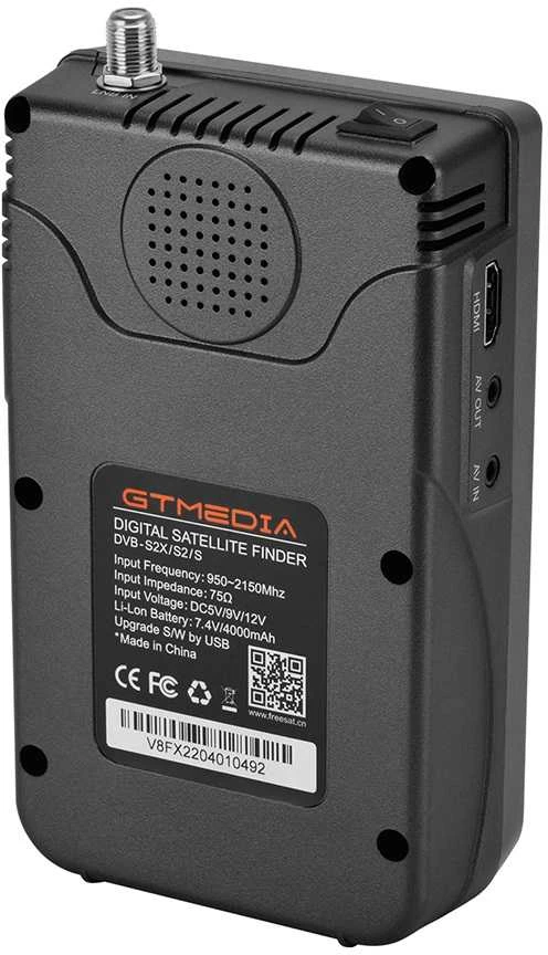 Miernik SAT GTMEDIA FreeSAT V8 FINDER 2 Juodas