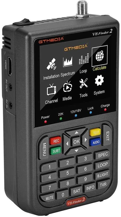 Miernik SAT GTMEDIA FreeSAT V8 FINDER 2 Juodas