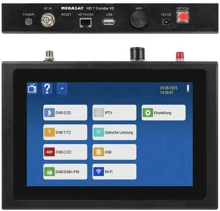 „Megasat HD7 Combo V2“ palydovinis matuoklis