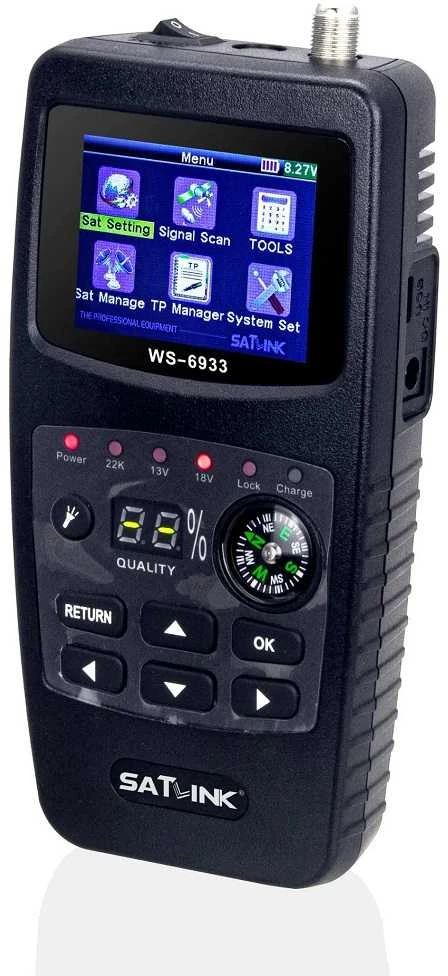 Satlink WS-6933 HD palydovinis matuoklis